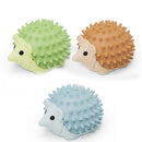 3-Pack Cat Hedgehog Lick Toys – Rotating Catnip Ball Scratcher with Adhesive Mount, ABS Self-Play Wall Toy in Green, Blue & Brown