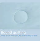 Melon powder Cooling Summer Quilt with Ice Silk Fabric Lightweight Breathable Air Conditioner Blanket 150x200cm Soft Washable Comforter for Home Sleep Comfort