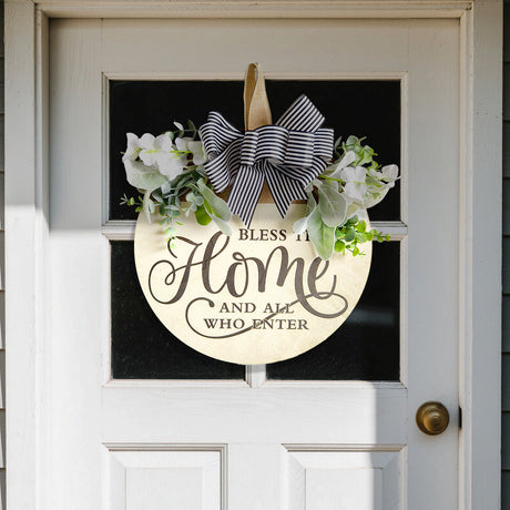 Rustic Wooden Door Hanger – 