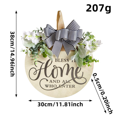 Rustic Wooden Door Hanger – 