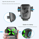 2-Pack Green Universal Car Sun Visor Phone Mount with 360° Rotation, Adjustable Clamp for 4.7-7 Inch Phones, Hands-Free Navigation & Charging Support for Safe Driving