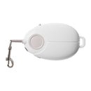 White Retractable Dog Leash with Luminous Rope 3M Anti-Tangle Automatic Extension Pet Walking Rope for Small to Medium Dogs Comfortable Grip and Lightweight Wrist Strap for Night Walks