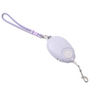 Purple Retractable Dog Leash with Luminous Rope 3M Anti-Tangle Automatic Extension Pet Walking Rope for Small to Medium Dogs Comfortable Grip and Lightweight Wrist Strap for Night Walks