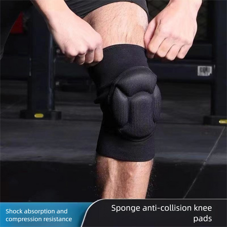 Size S Black Protective Sponge Knee Pads for Cycling and Climbing Impact Resistant Guard Pair for Sports and Roller Skating Comfort Solution for Local Athletes(1 Pair)