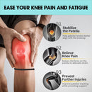 5 Pairs White Patellar Tendon Silicone Stabilizer Knee Straps for Running and Basketball, Breathable Elastic Support Bands for Local Active Individuals