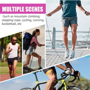 5 Pairs Black Patellar Tendon Silicone Stabilizer Knee Straps for Running and Basketball, Breathable Elastic Support Bands for Local Active Individuals