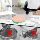 Black Multifunctional Manual Can Opener with Safe Smooth Edge Cutting Effort-Saving Design for Home Kitchen Easy Opening Solution for Local Households