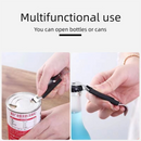 5-Pack Light blue Magnetic Can Opener - Heavy Duty Puncture Tool for Condensed Milk and Coconut Cream Cans - Commercial Grade Kitchen Accessory for Milk Tea Shops and Daily Home Pantry Use