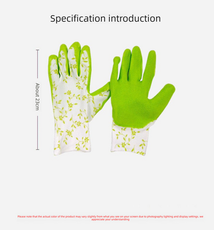 3 Pairs Purple Gardening Gloves with Breathable Latex Coating - Non-Slip Protective Work Gloves for Yard Work Planting and Outdoor Maintenance - All-Day Comfort and Dexterity for Gardeners