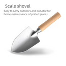 9-Piece Gardening Tool Set - Heavy Duty Stainless Steel with Beechwood Handles - Complete Garden Kit including Storage Tote, Hand Trowel, Rake, Pruning Shears and Gloves, Durable Gift Ready Solution