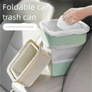 Beige Foldable Car Trash Can and Multi-Functional Storage Bin - Includes 5 Rolls of Bags - Leak-Proof Waterproof Design for Road Trips, Camping and Daily Commuting - Space Saving Portable Organiser(large)