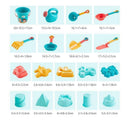 23-Piece Kids Beach Toy Set with Sand Truck and Bucket - Complete Summer Outdoor Play Kit with Molds and Shovels for Sandpit and Backyard Fun - Durable BPA-Free Sensory Toys for Children