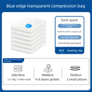 Vacuum Storage Bags - 3-Pack Mixed Sizes (100x70, 80x60, 70x50) - Space Saving Airtight Compression Bags for Blankets, Clothing and Bedding - Includes Travel Hand Pump