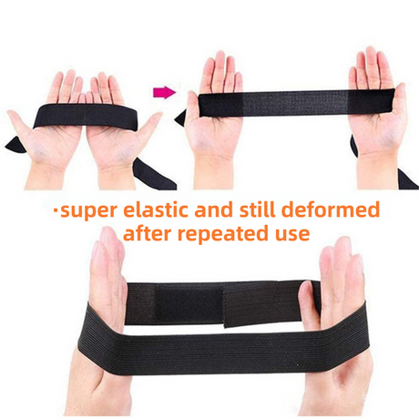 Adjustable Elastic Headband & Wig Grip Band - Comfortable and Seamless Edge Fixer for Wigs and Frontals (3-Pack Leopard Print)