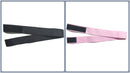 Adjustable Elastic Headband & Wig Grip Band - Comfortable and Seamless Edge Fixer for Wigs and Frontals (Black + Pink)