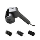 3-in-1 Sliver Cordless Electric Grill Cleaner Built-in LED & USB Charging - Waterproof High Power BBQ Cleaning Brush with 2-Speed Setting