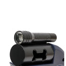 Blue One-to-Two Retractable Dog Leash with One-Click Safety Lock & Night Light - 3M Tangle-Free 360° Rotation Walking Leash