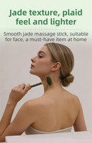 4-in-1 Natural Xiuyan Jade Facial Roller and Gua Sha Set for Face and Body Massage