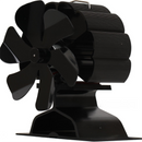 Mini Heat-Powered Fireplace Fan - Eco-Friendly and Self-Powered Silent Thermal Air Circulation Fan for Home Heating (No Electricity)