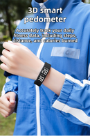 Beige Silent Vibration Alarm Smart Silicone Wristband with 3-Alarm Settings - Discreet Wake-Up Device for Teens & Adults (Vertical version)