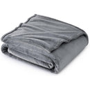 Premium Soft Flannel Fleece Blanket (Mini / Travel 50 x 70 CM) - Lightweight Plush Throw for Sofa, Bed & Travel, Pet Friendly & Machine Washable