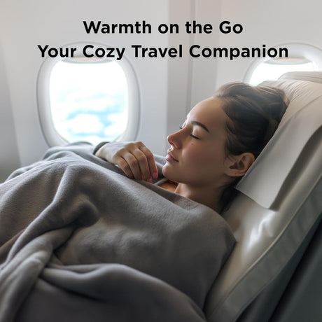 Premium Soft Flannel Fleece Blanket (Extra Large 200 x 230 CM) - Lightweight Plush Throw for Sofa, Bed & Travel, Pet Friendly & Machine Washable