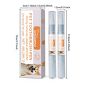 2-Pack Professional Pet Dental Cleaning Pens - Gentle Plaque & Tartar Remover and Breath Freshener for Dogs and Cats