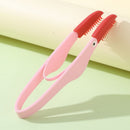 4-Pack Pink Pet Eye Cleaning Brushes with Precisice Tweezer - Silicone Soft-Tip Tear Stain & Eye Crust Cleaner, Safe for Dogs and Cats