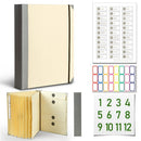 In Case I Go Missing Khaki High-Capacity Emergency Information Binder - Heavy Duty Expanding File Organizer and Document Safety Folder