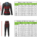 3XL Size Black and Silver Women's Workout Sauna Sweat Suit Set: Long Sleeve & Leggings - High Elasticity Compression Shapewear for Weight Loss & Yoga