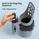 3-in-1 Handheld Cat Litter Scoop with Waste Bin & Bag Dispenser - One-Way Litter Sifting & Disposal Tool, Detachable and Efficient Cleaning