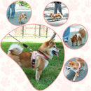 XS Size Grey Waterproof Reflective Saddle-Style Dog Harness & 1.5M Leash Set - Breathable Anti-Choke Escape-Proof Step-In Walking Gear