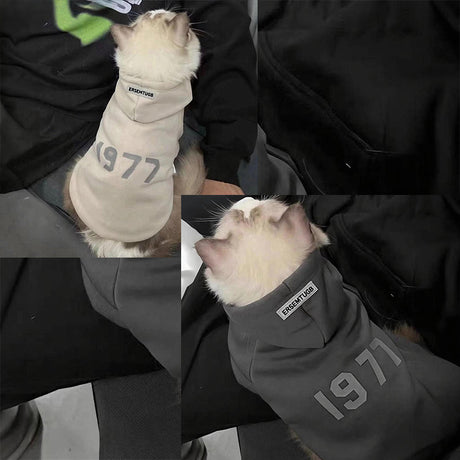 2-Pack 2XL sizeTrendy Pet Hoodie with 