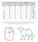 Yellow  M  Size  Dog Clothing — Warm, Thickened Cotton Jacket for Autumn & Winter; Waterproof Pet Vest — Reflective Safety Design, Leash-Compatible