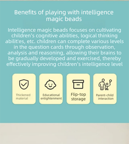 Black Rectangular Smart XO Puzzle — A portable logic game suitable for both children and adults, featuring numerous levels and crafted from ABS material.
