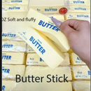 Super Soft Butter Stick Squishy Toy, Slow Rising PU Stress Relief Squeeze Bar, Ultra Wet Soft Finger Sucking Fidget Toy for Anxiety Relief, Kawaii Decompression Sensory Toy for Kids Adults Ages 6+