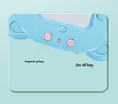 Blue Bear Talking  Cards Educational Toy for Toddlers 112 Cards Audible Preschool Learning Machine Early Childhood Development Interactive Reading Cards with Rechargeable Battery ABS Material