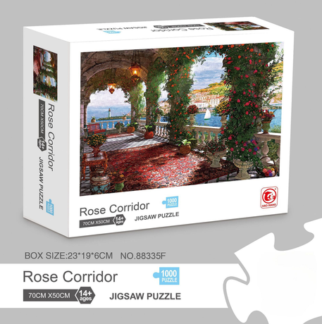 1000 piece  Jigsaw Puzzle for Adults - Landscape Cityscape Art, Premium Quality Paper Cardboard, 70x50cm Finished Size, Stress Relief Brain Game Gift for Ages 14+ 【starry sky】