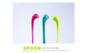 3-piece Blue and Red and Green Nessie Ladle Loch Ness Monster Soup Spoon Cute Dinosaur Shaped Standing Ladle Food-Grade Nylon Kitchen Utensil  Handle Heat Resistant 0-120C Funny Cooking Gadget Gift for Home Cooks