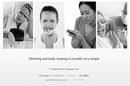 Silvery 3D Face Roller Massager V-Shaped Lifting Tool - Double Ball Facial Massage Device for Skin Tightening Wrinkle Reduction Jawline Contouring Beauty Care