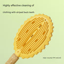 2-piece green Pet Durian Massage Grooming Brush - TPR Double-Sided Deshedding Comb for Cats Dogs - Gentle Pet SPA Grooming Tool