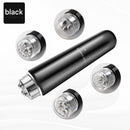 Black Electric Eye Massager Pen - Vibration Massage Wand for Eye Area, Face, and Neck - Battery Operated Skincare Tool（Batteries not included）, Compact Daily Use, Gift Ready