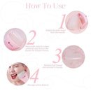 2-piece Light Pink Face Ice Roller with Gel Cooling Head and Gua Sha Board- Reusable PP and Gel Cold Massage Tool for De-Puffing, Soothing, and Refreshing Skin, Easy to Freeze, Comfortable Grip, Daily Skincare Essential