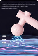 Green Mini Massage Gun - Pocket-Sized Deep Tissue Percussion Massager with 4 Speeds, 7mm Amplitude, 12KG Force, USB-C Rechargeable - Ultra Quiet, 68.7g Lightweight for Muscle Recovery, Travel, Office