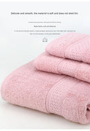 3-Piece Brown Towel Set - Soft Absorbent Bath, Hand & Face Towels with Jacquard Weave, Gift Set for Home, Hotel, or Gifting - Durable, Low-Lint, Machine Washable