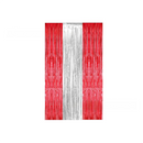 5-piece Silvery Laser Tinsel Foil Fringe Curtain - 1*1m Metallic Party Streamer Backdrop for Birthday, Wedding, Christmas, New Year & Event Decoration - Shimmering Photo Booth & Doorway Prop
