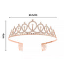2-piece Silvery Birthday Girl Tiara and Sash Set - Elegant Rhinestone Alloy Crown with , Glitter "BIRTHDAY GIRL" Sash & Safety Pin - Perfect Princess Party Accessory for Women and Girls