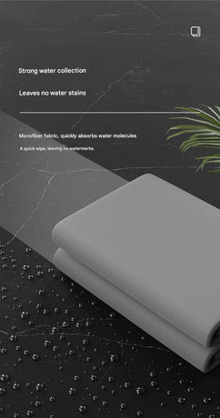30*40 cm Grey Coral Fleece & Suede Microfiber Cloth Double-Sided Car Wash Towel  , 5X Water Absorption, Scratch-Free & Lint-Free, 360° Stitched Edge for Car Detailing, Glass, Home Cleaning - Multi-Purpose Auto Care Cloth
