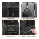 Heavy Duty Oxford Cloth Tool Bag - Portable Tactical Storage Pouch with Shoulder Strap, Multi-Function Loops, Zipper Pockets & Elastic Bands, Durable & Wear Resistant for Electricians, DIY, Camping, Auto Repair