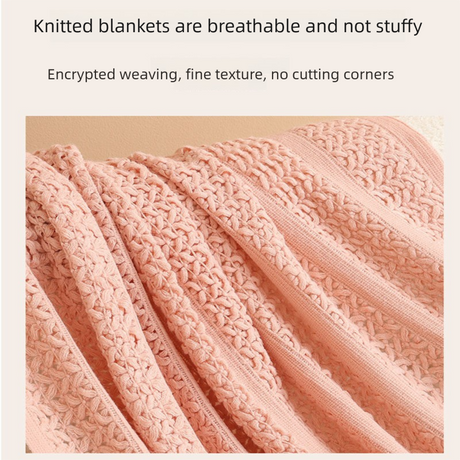 Yellow Elegant Openwork Knitted Throw Blanket with Tassels - 130x230cm Large Decorative Soft Sofa Blanket for Living Room & Bedroom - Breathable Cozy Cover for Travel & Office Nap